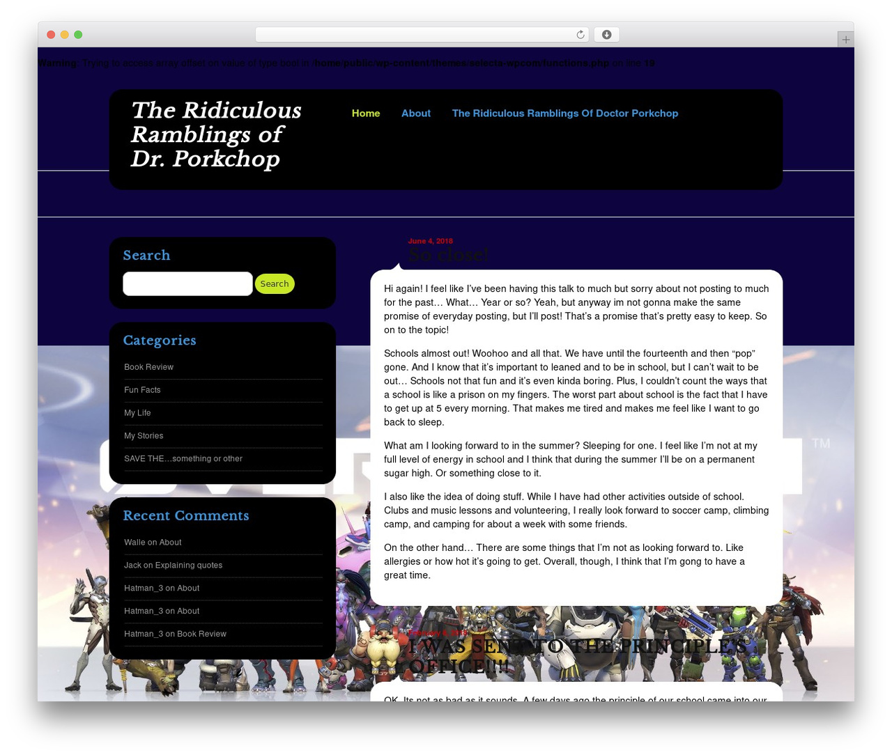 WordPress theme Selecta - WordPress.com - doctorporkchop.com WordPress theme Selecta - WordPress.com - doctorporkchop.com