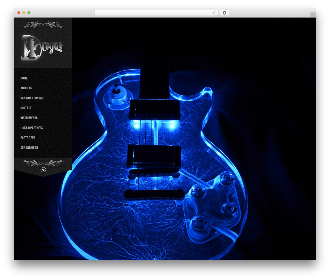 WordPress website theme Wallbase - dregasguitars.com WordPress website theme Wallbase - dregasguitars.com