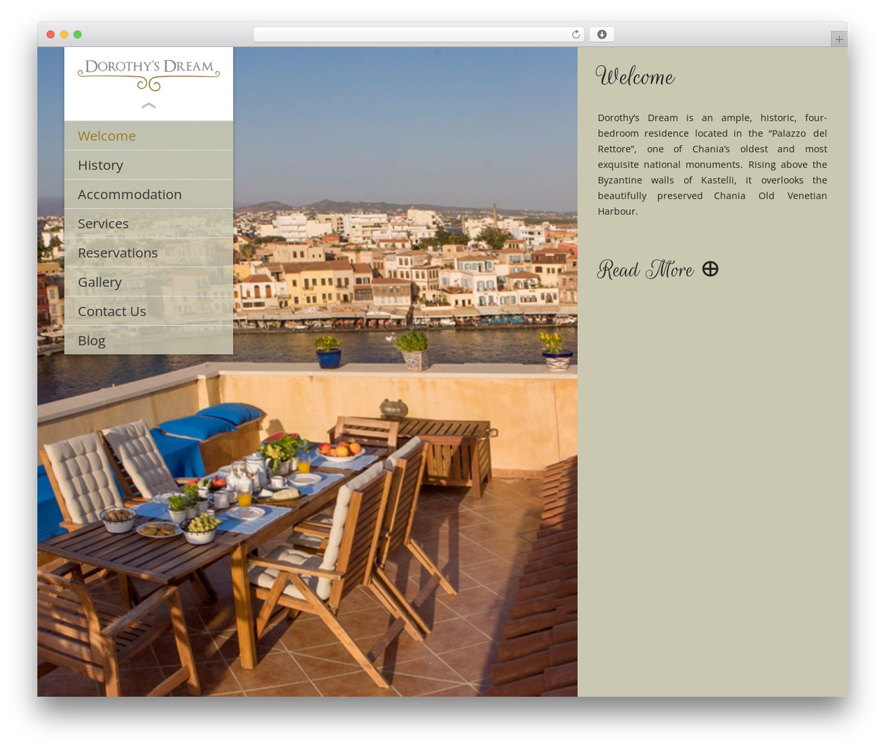 WP theme RoyalGold - dorothys-dream.com
