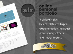 AIR WordPress Theme WordPress theme by Branka Tadic