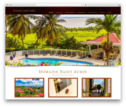 AMADEUS Child Theme WordPress theme - domaine-saint-aubin.com