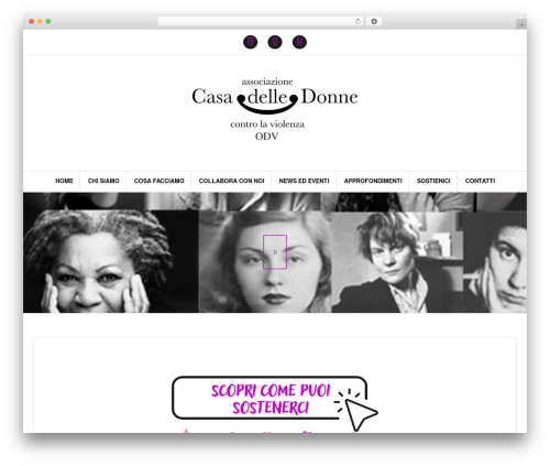 Amadeus WordPress theme - donnecontroviolenza.it