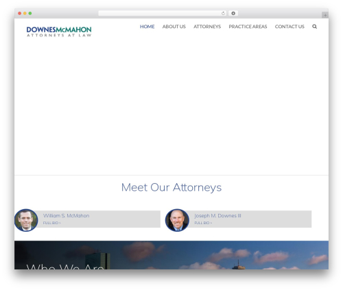 Avada WordPress theme - dmlawllp.com