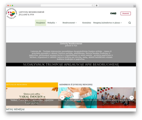 GutenBee – Gutenberg Blocks (gutenbee) free WordPress plugin - lietuviai.dk