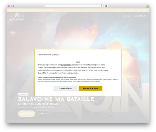 Bootpress Theme WordPress theme - lemillesium.com