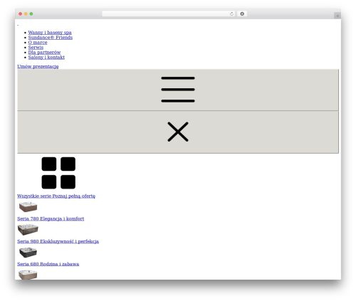 Custom Theme WordPress theme - sundance.pl