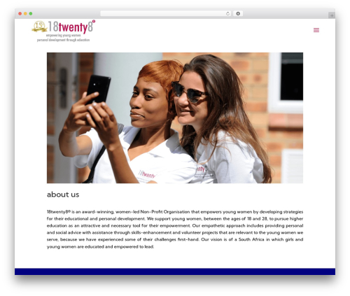 Divi WordPress theme - 18twenty8.org