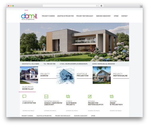 domplus theme WordPress - domplus.rzeszow.pl