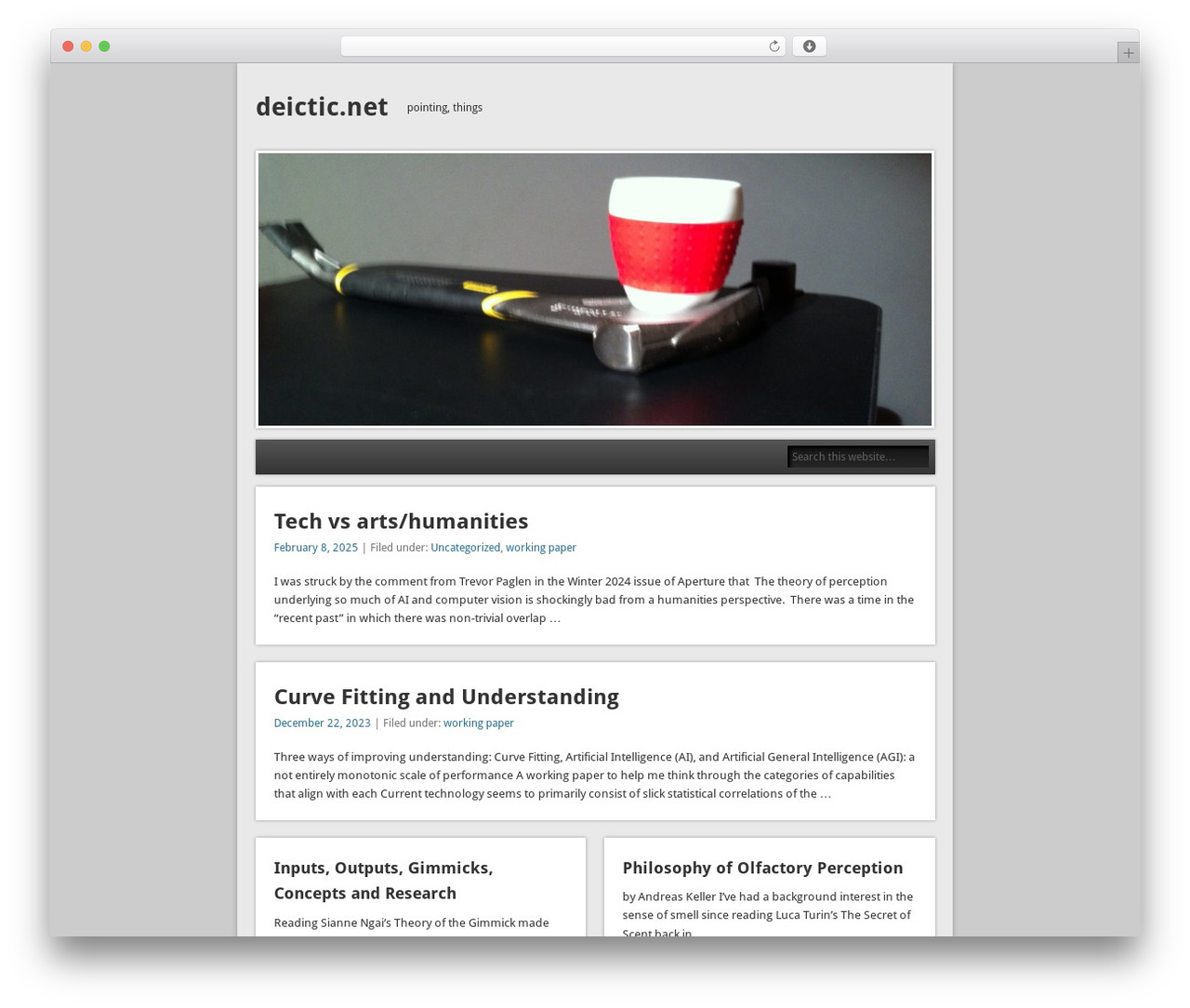 Esplanade WordPress theme - deictic.net Esplanade WordPress theme - deictic.net