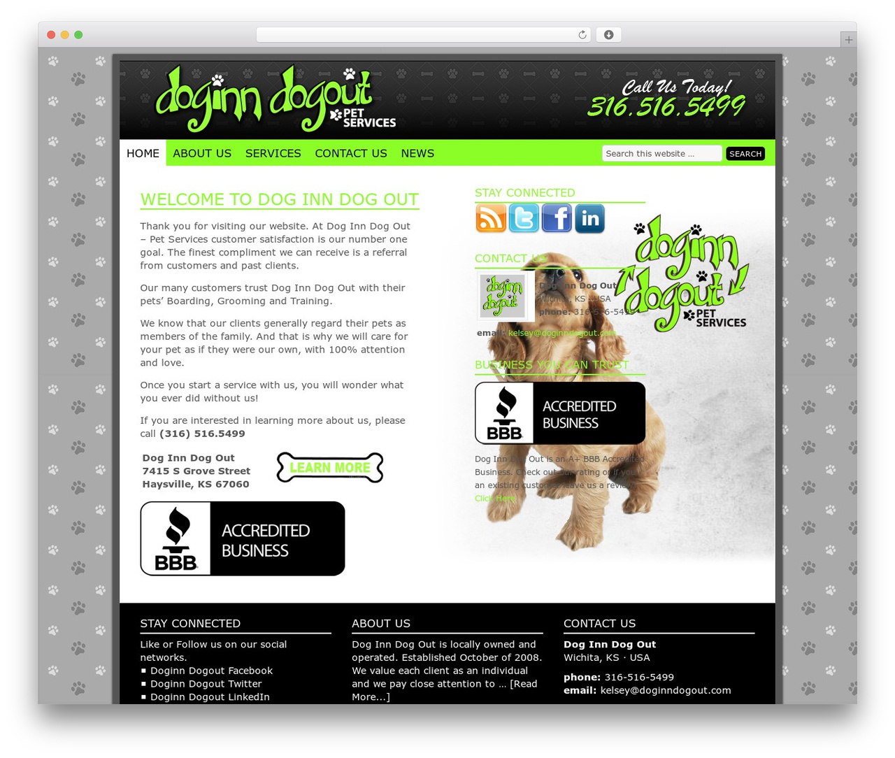 Genesis WordPress theme - doginndogout.com Genesis WordPress theme - doginndogout.com