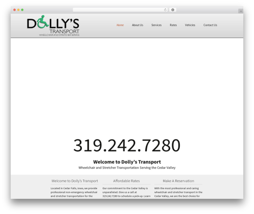 In Form Creations Custom Theme WordPress theme design - dollystransport.com