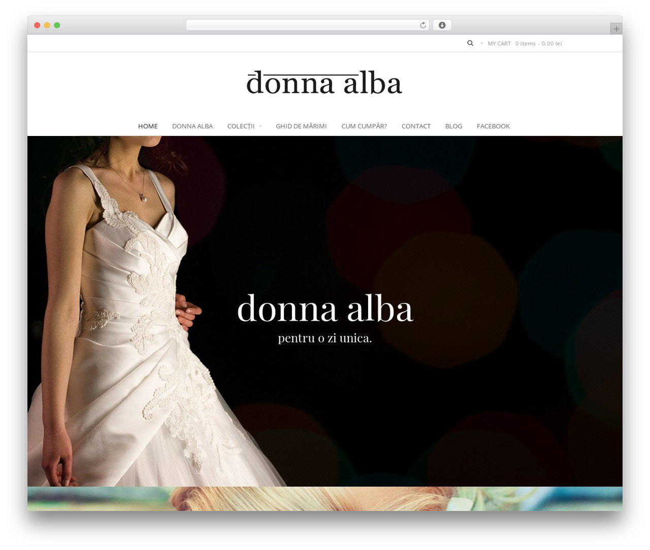 LaBomba theme WordPress - donnaalba.ro