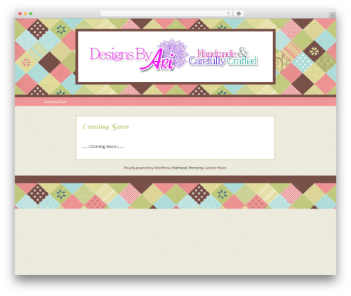 Patchwork WordPress theme - designsbyari.com
