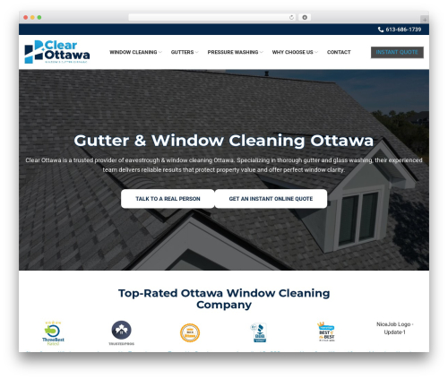 Reach Local WordPress theme design - clearottawa.com