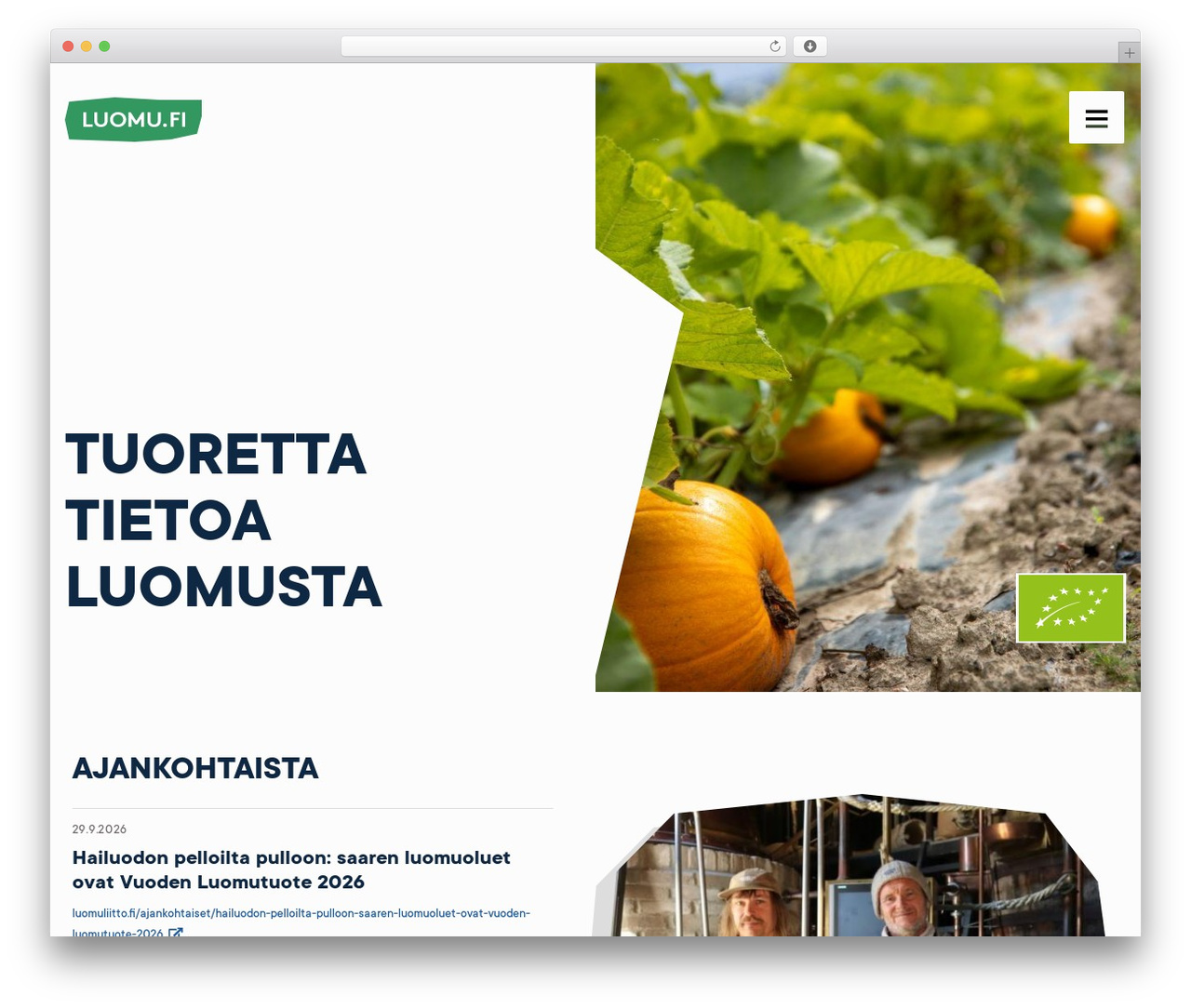 Skeleton WordPress theme - luomu.fi Skeleton WordPress theme - luomu.fi
