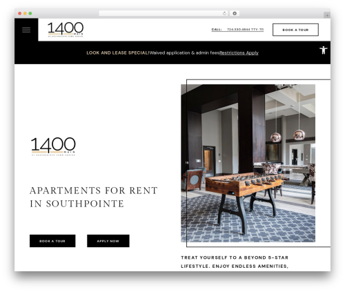 Theme WordPress AJH Frames Theme - 1400main.com