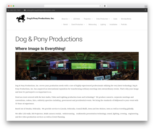 Theme WordPress Business - dogandponyinc.net