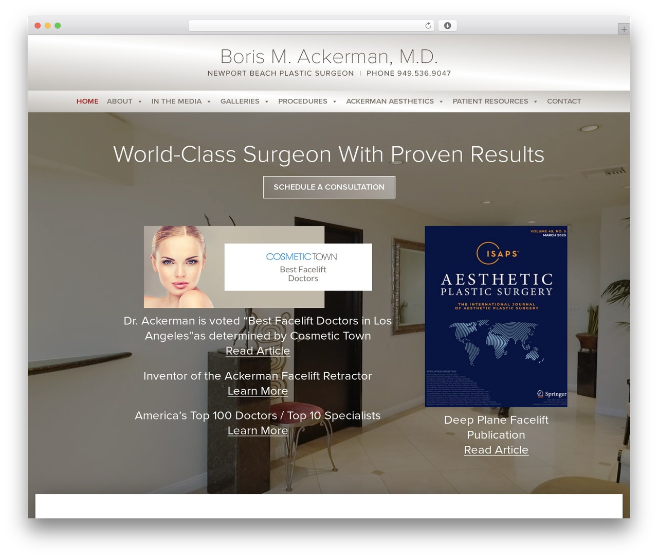 Theme WordPress Pss Framework - doctorackerman.com