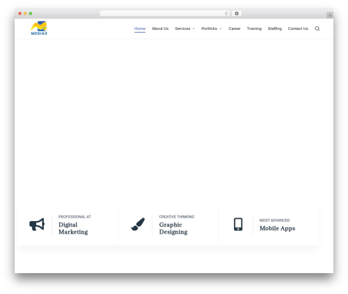 Theme WordPress Sinatra - themedia3.com