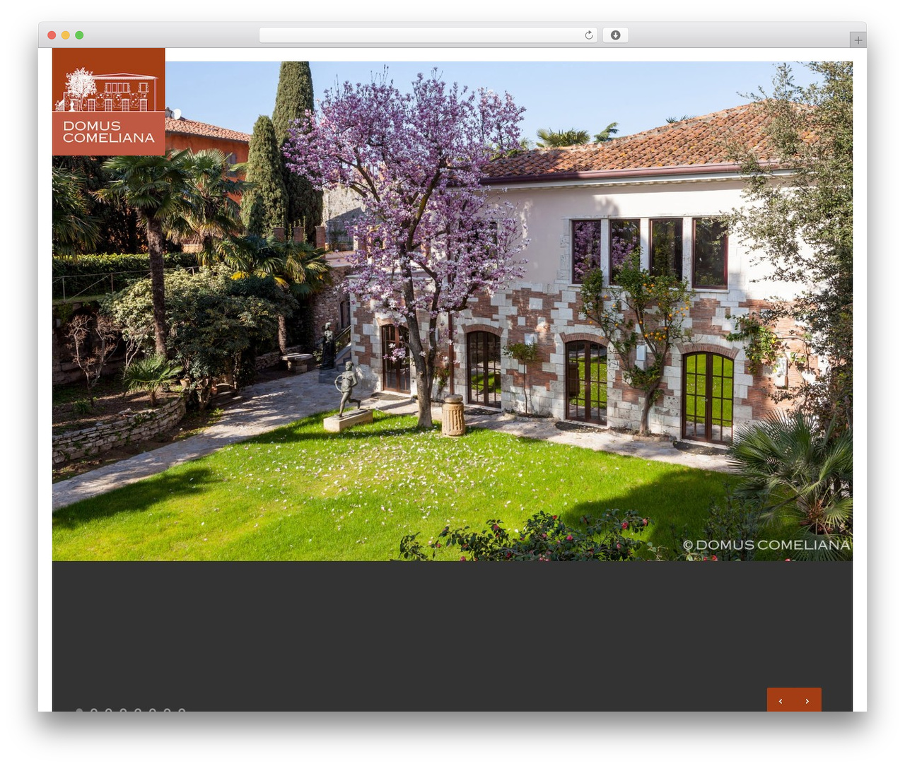 WordPress theme Objective Theme - domuscomeliana.com