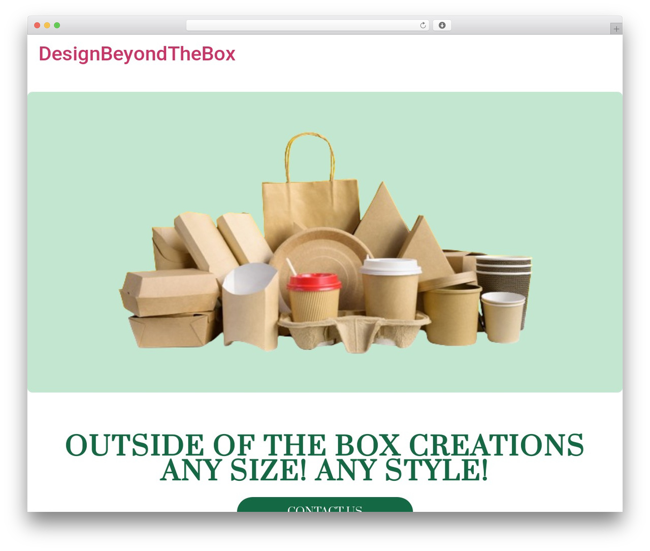 WordPress theme Hello Elementor - designbeyondthebox.com