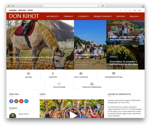 WordPress theme Interactive by MyThemeShop - donkihot.hr