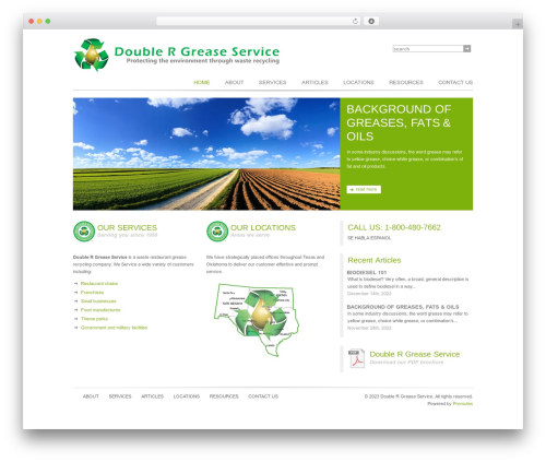 WordPress theme Media Consult - doublergrease.com