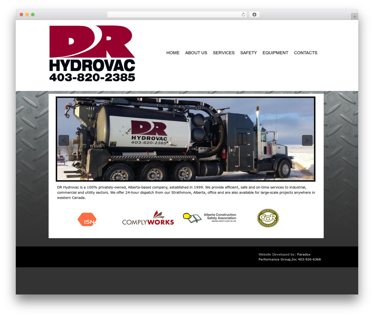 WordPress theme Paradox - drhydrovac.com
