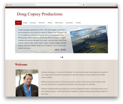 WordPress theme Simple Catch Pro - dougcopseyproductions.com