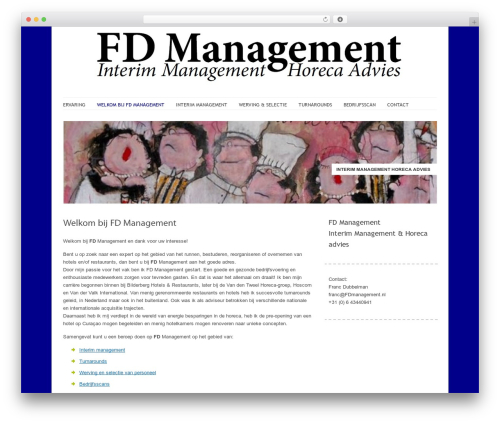 Delicate WordPress theme - fdmanagement.nl Delicate WordPress theme - fdmanagement.nl