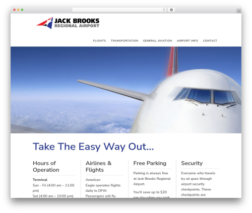 Genesis theme WordPress - flysetx.com