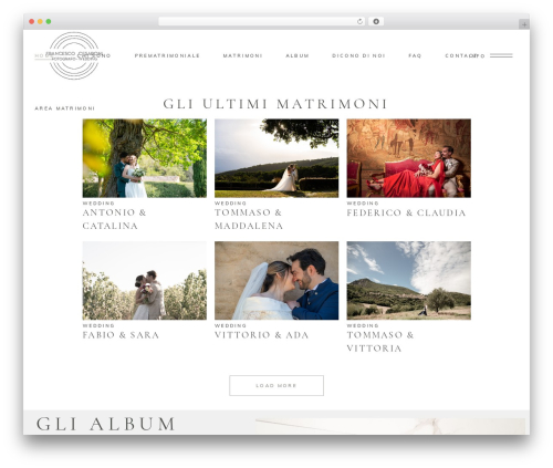 Solene WordPress gallery theme - francescocesaroni.com