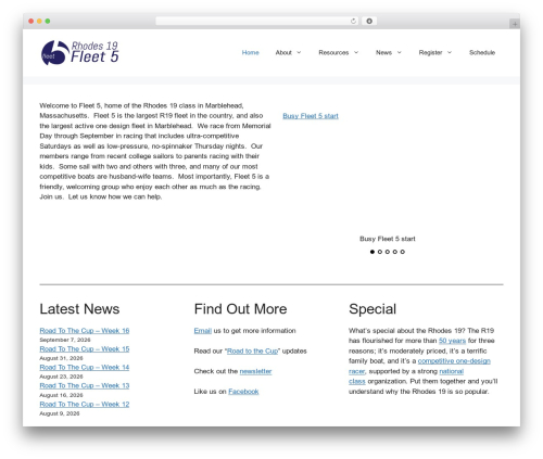 Theme WordPress GeneratePress - r19fleet5.org