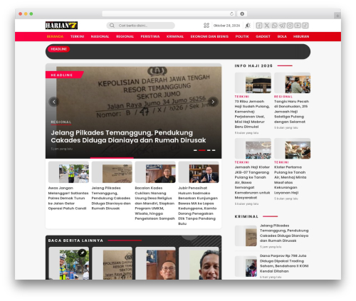 Theme WordPress MediaWP - Versi Developer - harian7.com