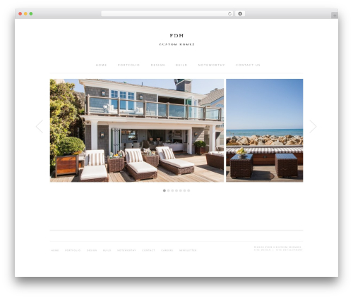 Theme WordPress Slate WordPress Theme - fdhcustomhomes.com