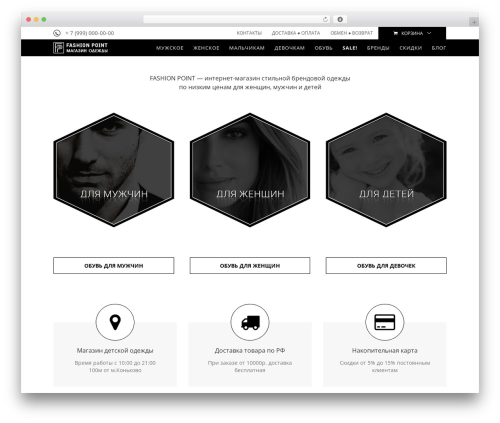 Theme WordPress ZoomPlus - f-point.ru