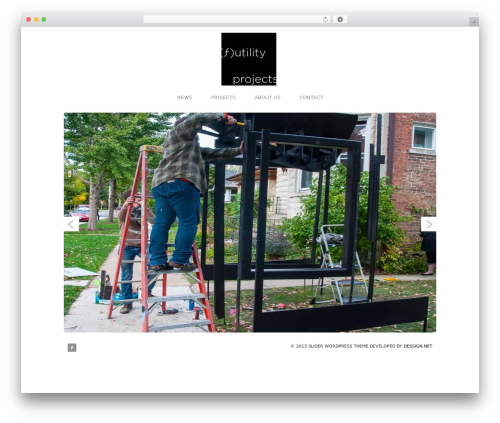 WordPress theme Slider Responsive WordPress Theme - futilityprojects.com