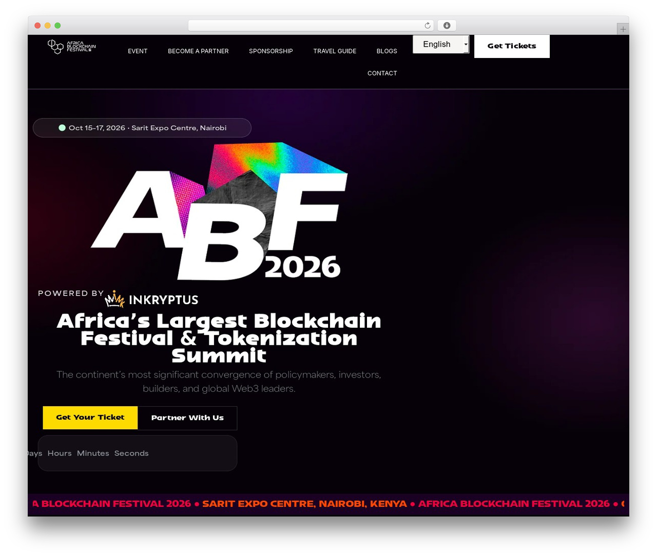 WordPress theme Hello Elementor - africablockchainfestival.com