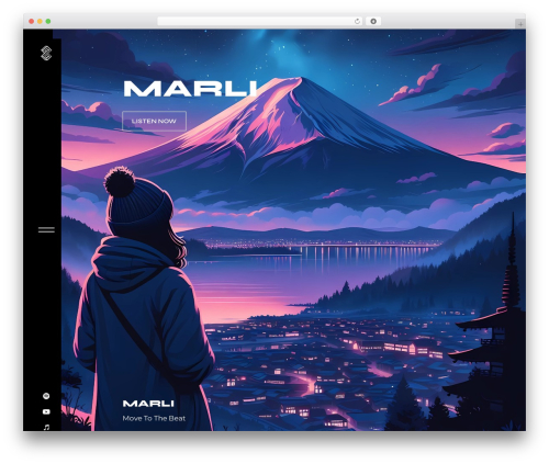 WordPress theme Micdrop - marlimusic.ru