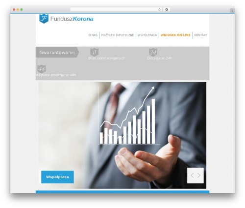WordPress theme Wunder - funduszkorona.pl