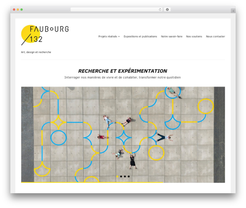 Workality Plus best WordPress theme - faubourg132.fr