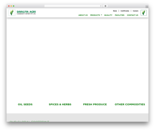 WP theme Developer - savaliyaexports.com