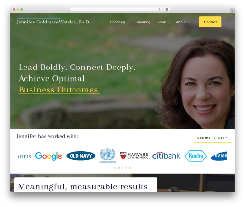 Wp testimonial with widget pro WordPress plugin - jengoldmanwetzler.com