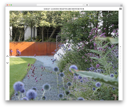 Border WordPress theme - graf-landschaftsarchitektur.ch