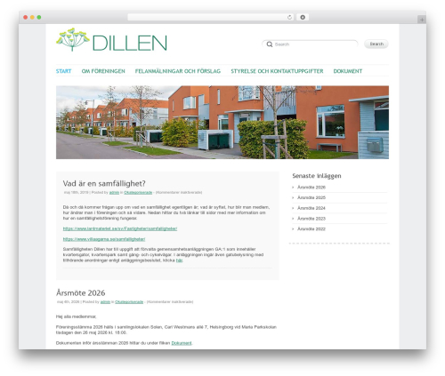 Delicate WordPress theme - dillen.se Delicate WordPress theme - dillen.se