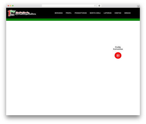 Dronza WordPress theme - onedayonejuz.org