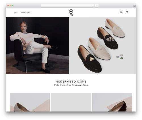 Miyo Theme WordPress theme - miyoshoes.com