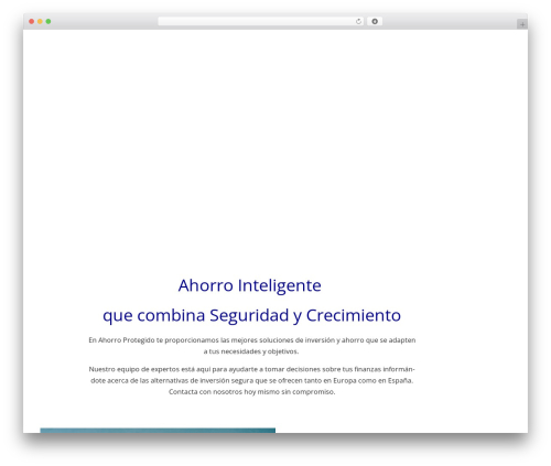 Cm4all elements WordPress plugin - ahorroprotegido.org