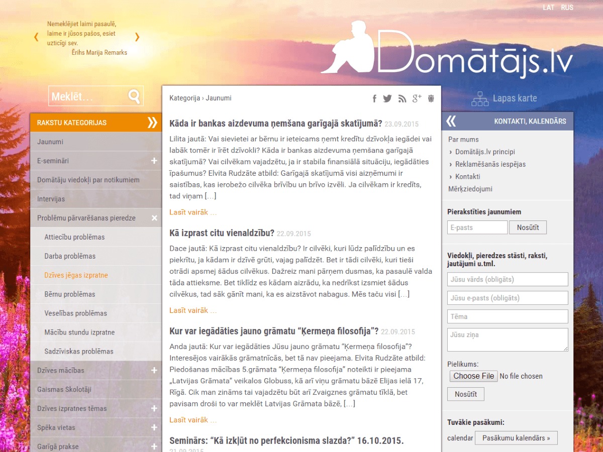 Theme WordPress Domātājs Theme WordPress Domātājs