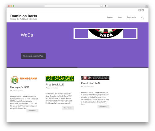 Wp excel cms WordPress plugin - dominiondarts.com